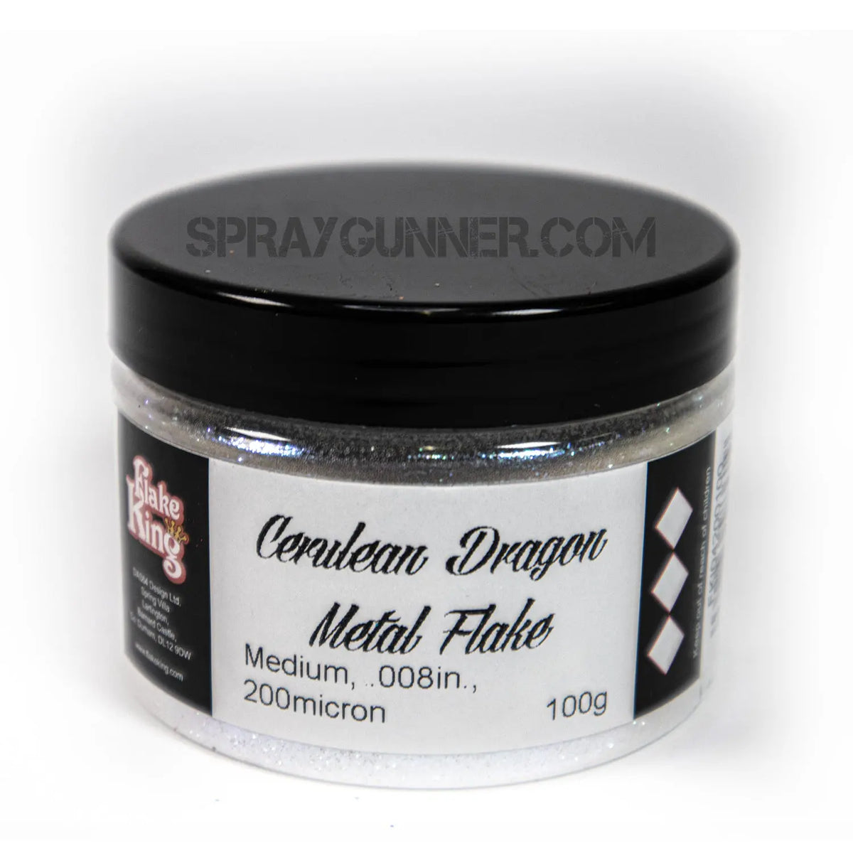 Flake King: Cerulean Dragon Metal Flake