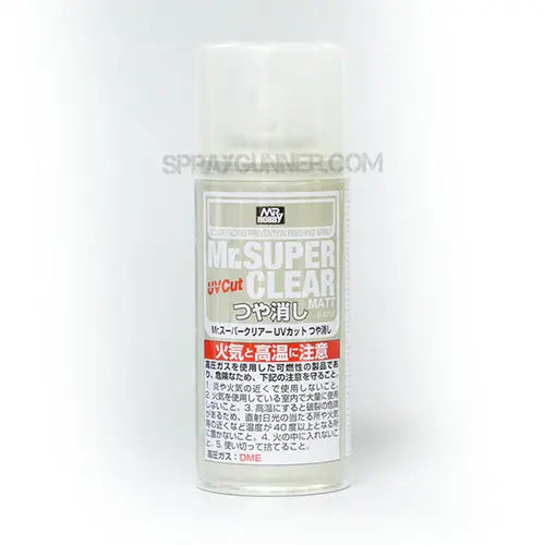 GSI Creos Mr.Super Clear Aerosol: Matte