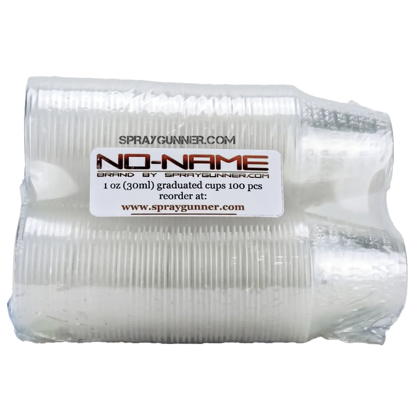 1oz (30ml) Graduated Plastic Mix Cups