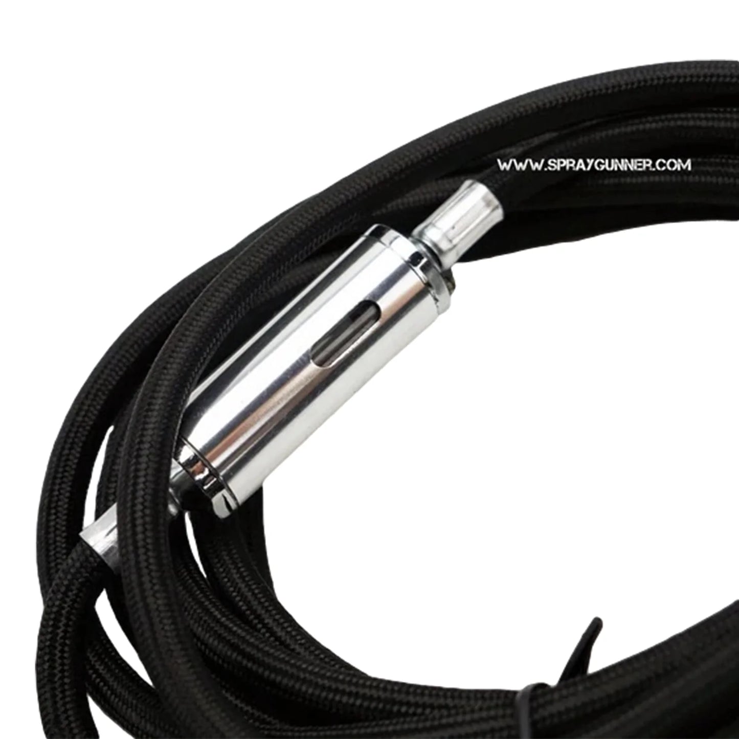 1/8" - 1/8" Braided Air Hose with Built-In Moisture Trap Filter (3m) by NO-NAME Brand