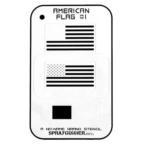 American Flag Stencil for airbrushing by NO-NAME Brand