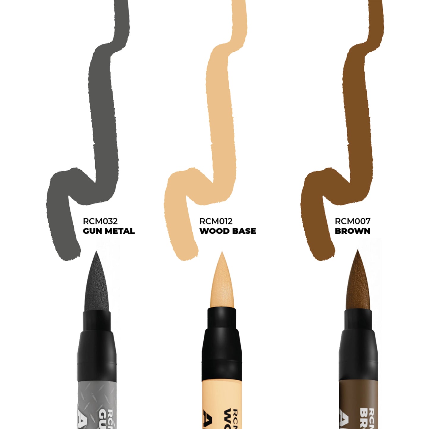 AK Interactive Real Colors Markers - Tool Set (x3)