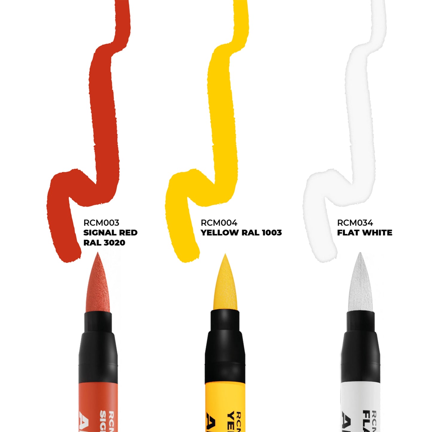 AK Interactive Real Colors Markers - Tactical Markings Set (x3)