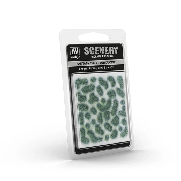 Vallejo Scenery: Fantasy Tuft – Turquoise (6mm)