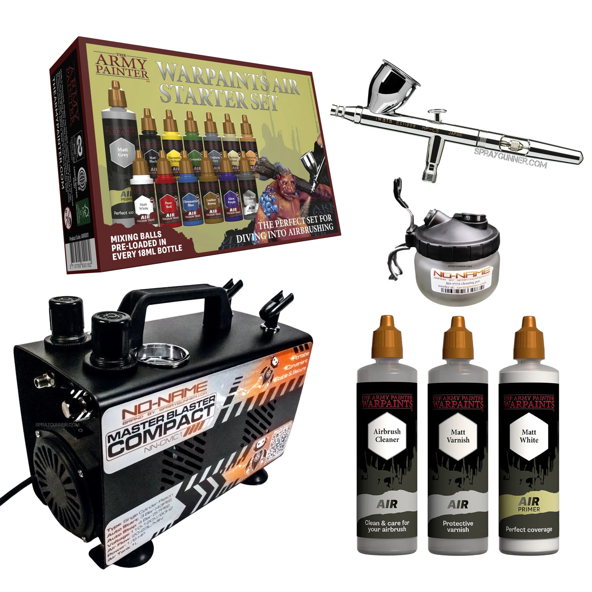 The Army Painter Airbrush Starter Set