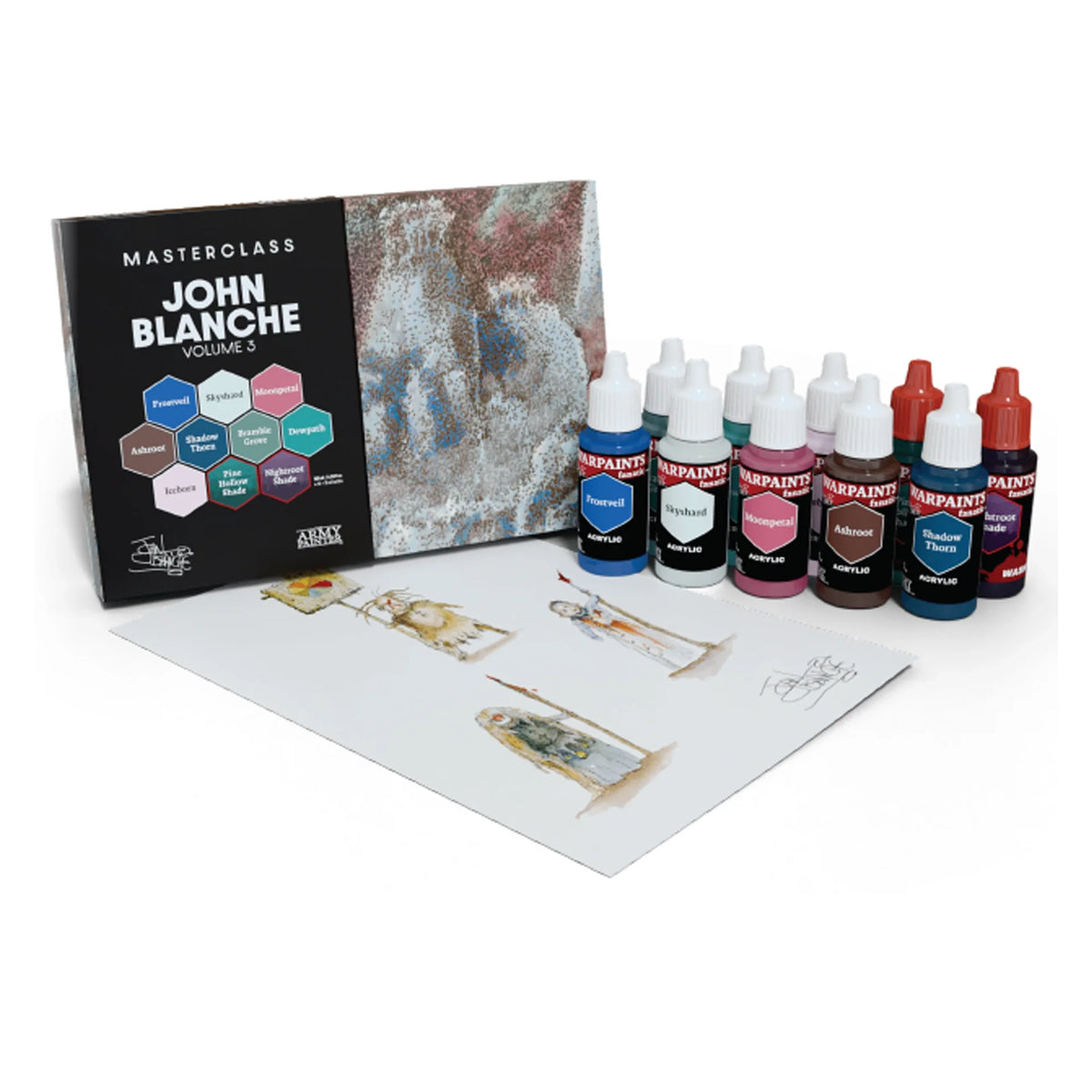 THE ARMY PAINTER: Masterclass John Blanche Volume 3 Paint Set