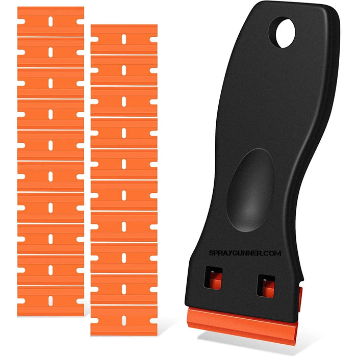 Plastic Blades for Professional Painters: tape remover, decal scraper, paint edge scraper