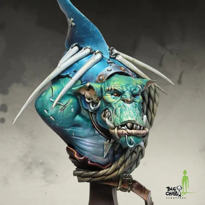 Pirates of The Storm Coast: Sharki the Shark Hunter Bust 1/12 Model Kit