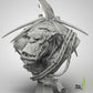 Pirates of The Storm Coast: Sharki the Shark Hunter Bust 1/12 Model Kit