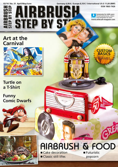 Airbrush Step by Step Magazine 02/14