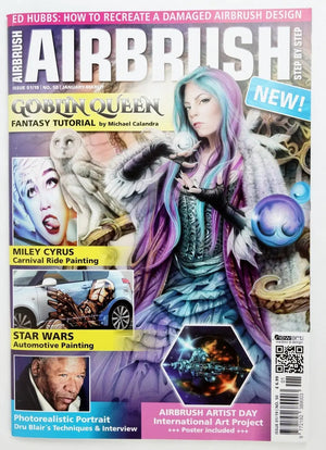 Airbrush Step by Step Magazine 01/19