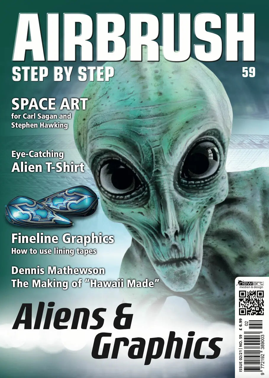 Airbrush Step By Step Magazine 02/21