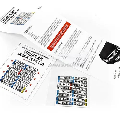 1/24 European License plates vol.02