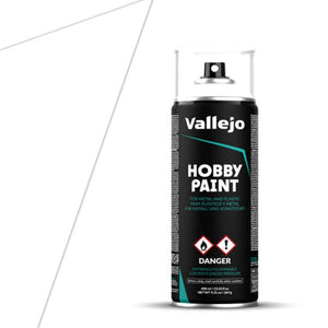 Vallejo Basic Color Primer: White (400ml)