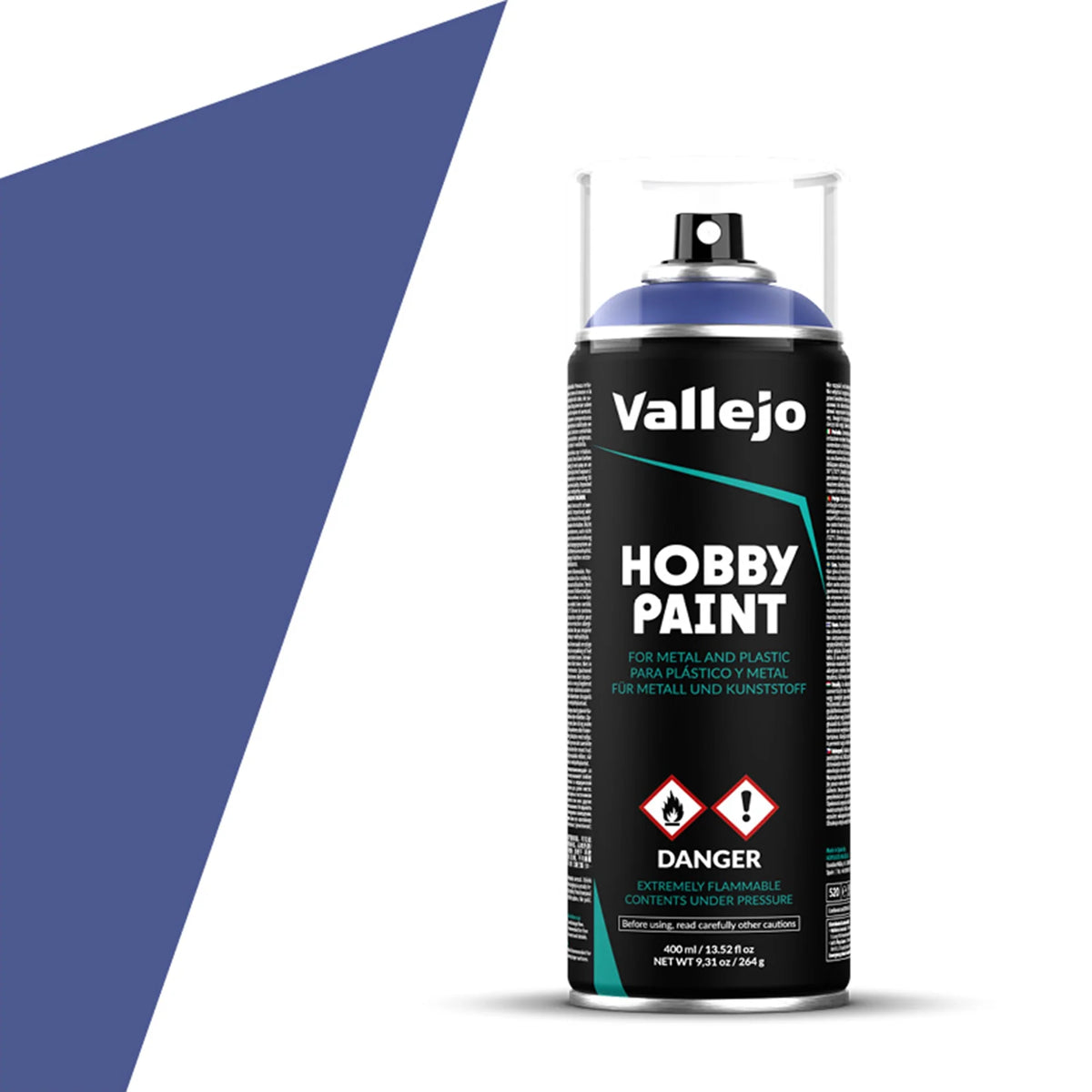 Vallejo Fantasy Color Primer: Ultramarine Blue (400ml)