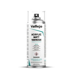 Vallejo Aerosol Varnish: Matt (400ml)