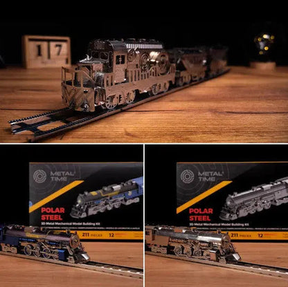 3 Trains Metal Model Set