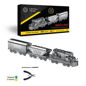 3 Trains Metal Model Set