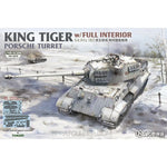 U star 1/48 KING TIGER Porsche Turret with Full Interior U-Star