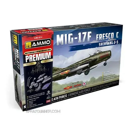 AMMO by MIG 1/48 MIG-17F Shenyang J-5 Vietnam-China-North Korea (Premium Edition)
