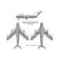 AMMO by MIG 1/48 MIG-17F Shenyang J-5 Vietnam-China-North Korea (Premium Edition)
