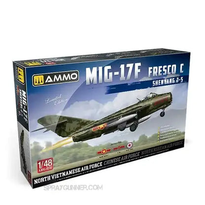 AMMO by MIG 1/48 MiG-17F Shenyang J-5 Vietnam-China-North Korea Model kit