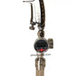 Digital Air Flow Regulator with gauge for 1/4" paint spray gun