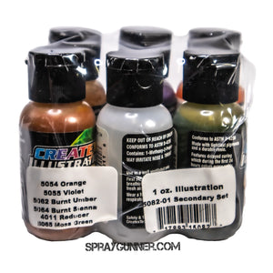 Createx Illustration Colors Secondary Set 1oz.