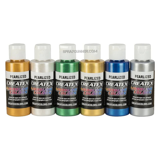 Pearl Createx Airbrush Colors Set