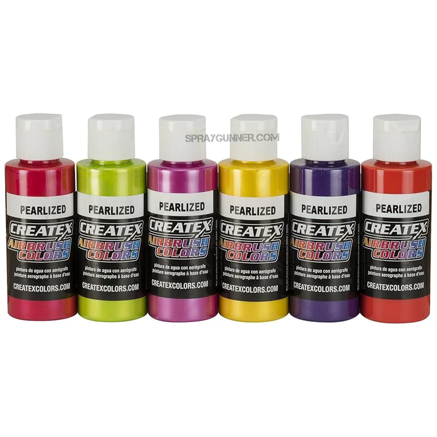 Pearl Sampler Createx Airbrush Colors Set