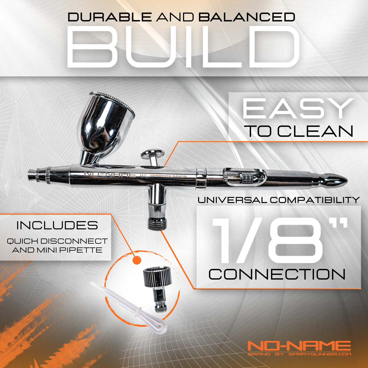 Dual-Action Gravity Feed Air Brush "Calibur" by NO-NAME