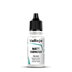 Vallejo Permanent Matt Varnish 520 (18mL)