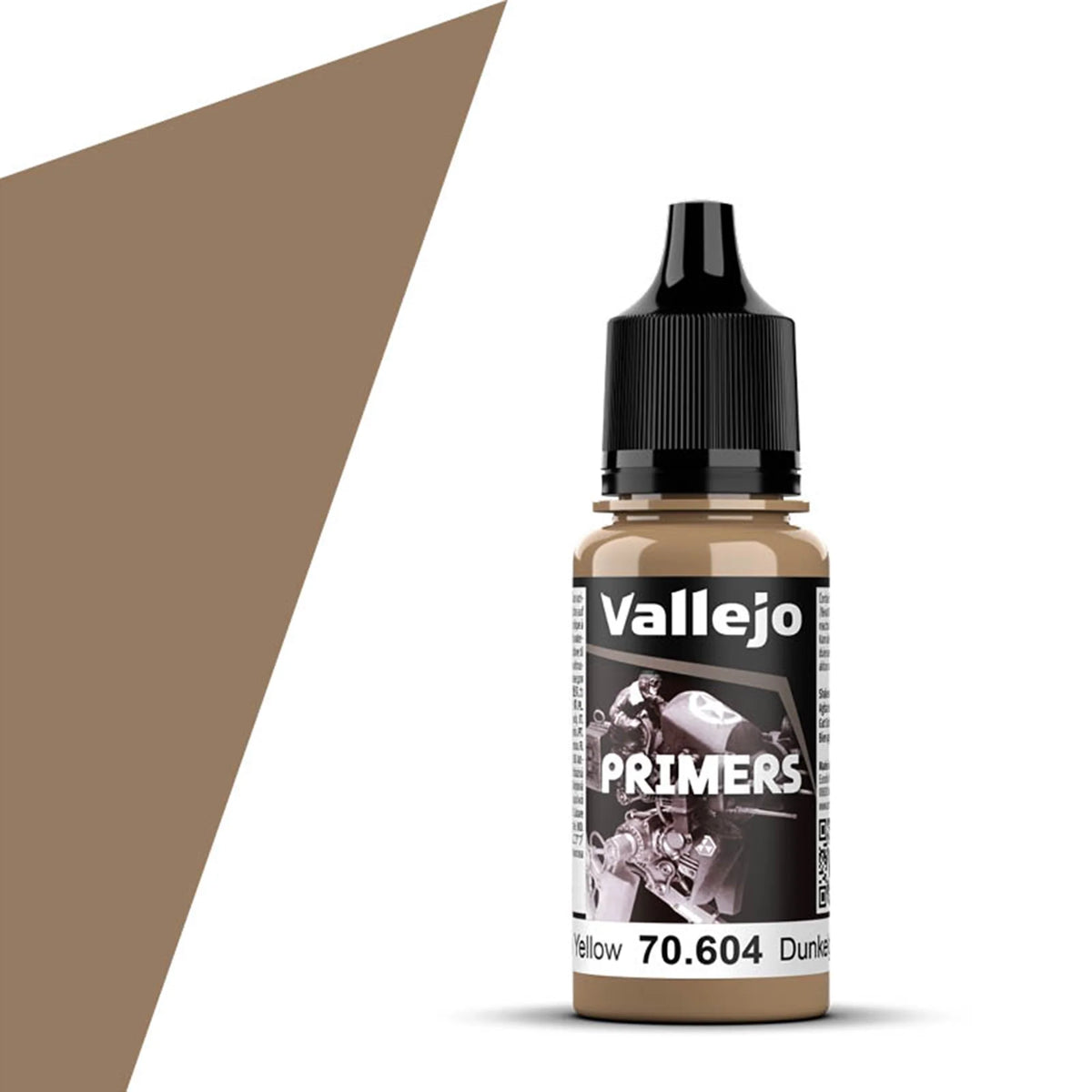 Vallejo Primer: German Dark Yellow RAL7028 (18ml)