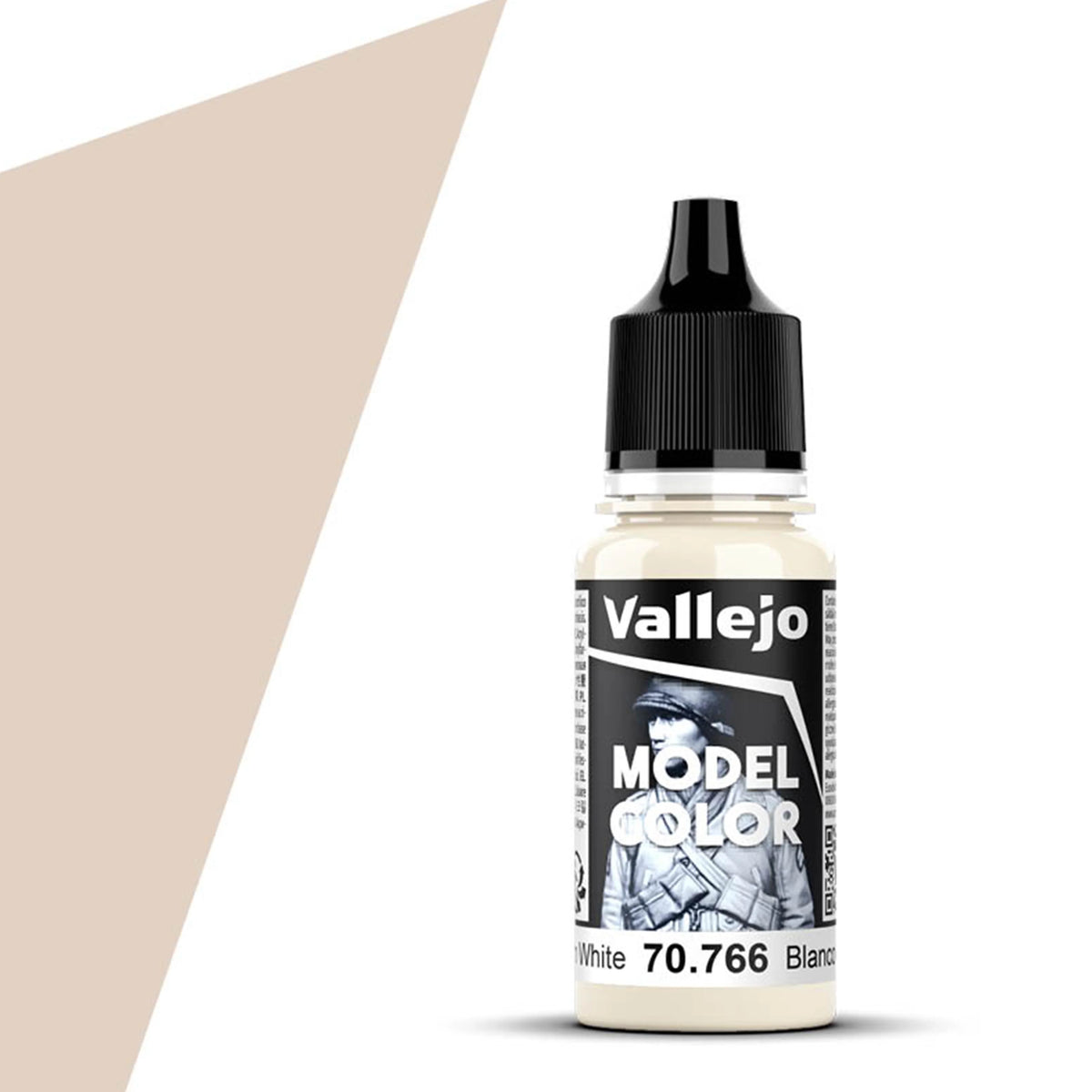 Vallejo Model Color: Cream White (18ml)