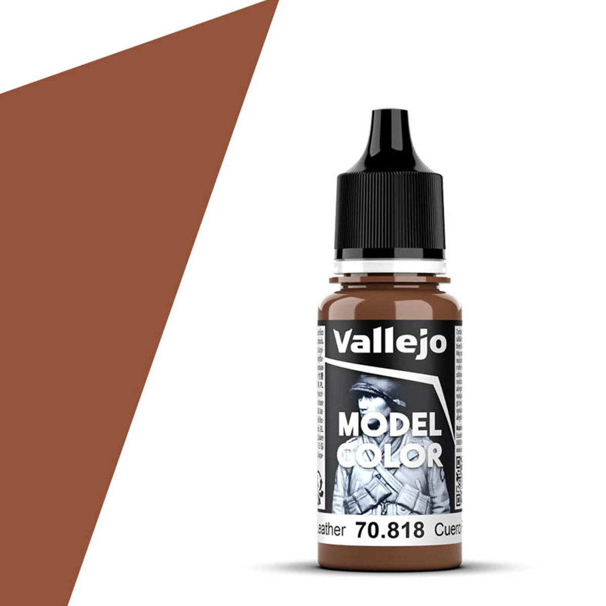 Vallejo Model Color: Red Leather (18ml)