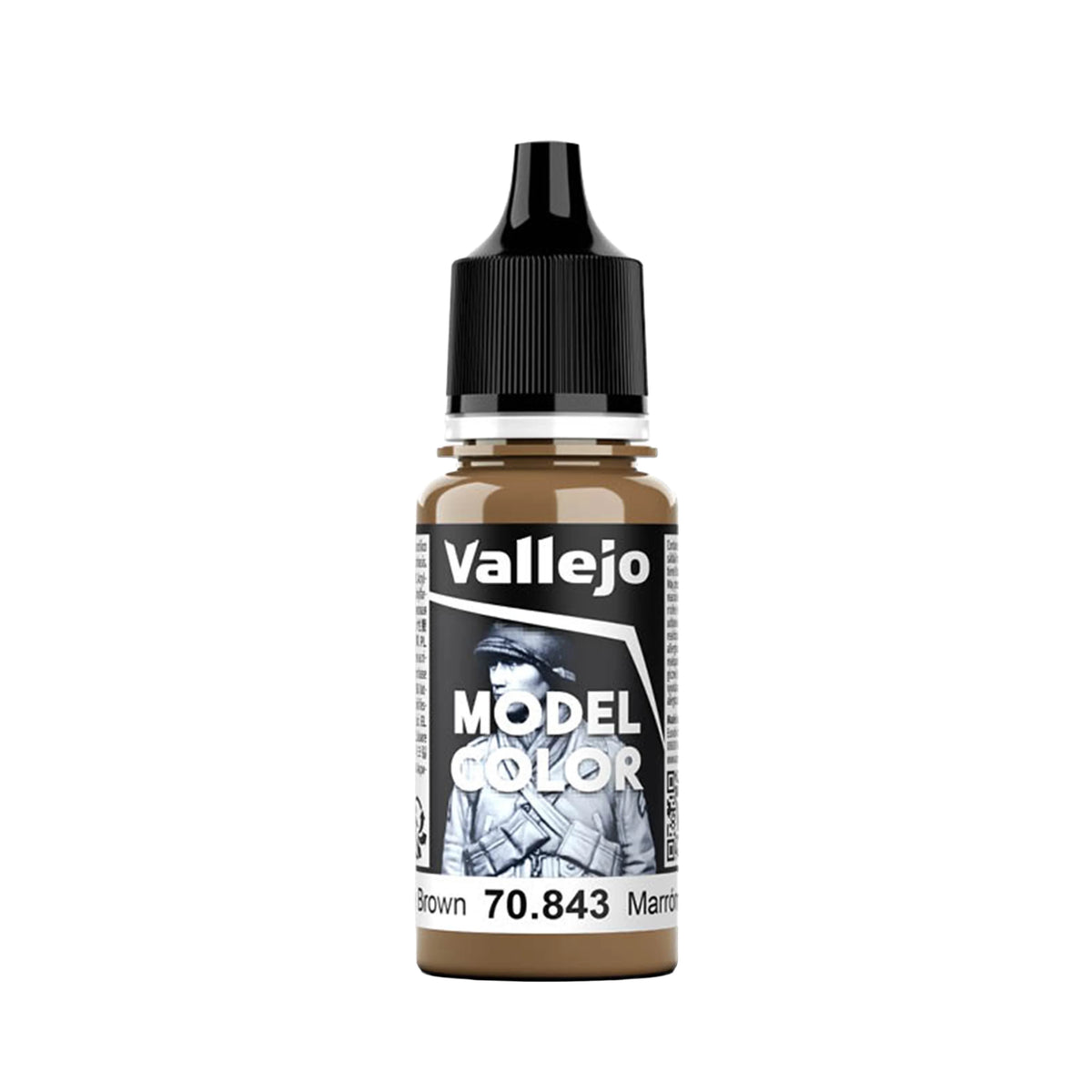 Vallejo Model Color: Cork Brown (18ml)