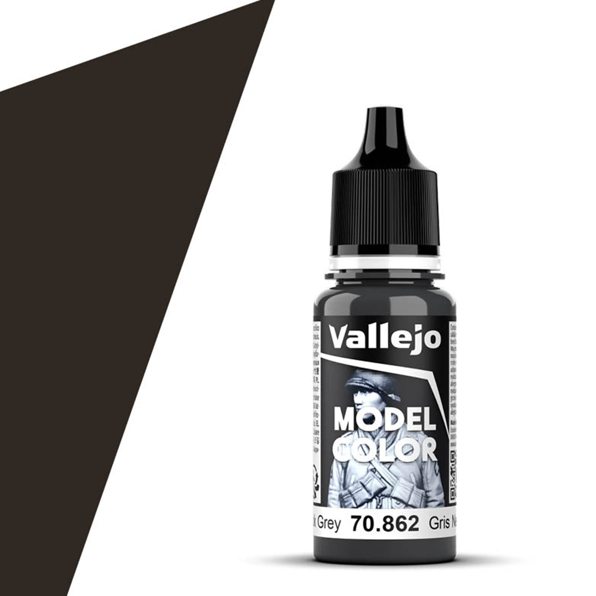 Vallejo Model Color: Black Grey (18ml)