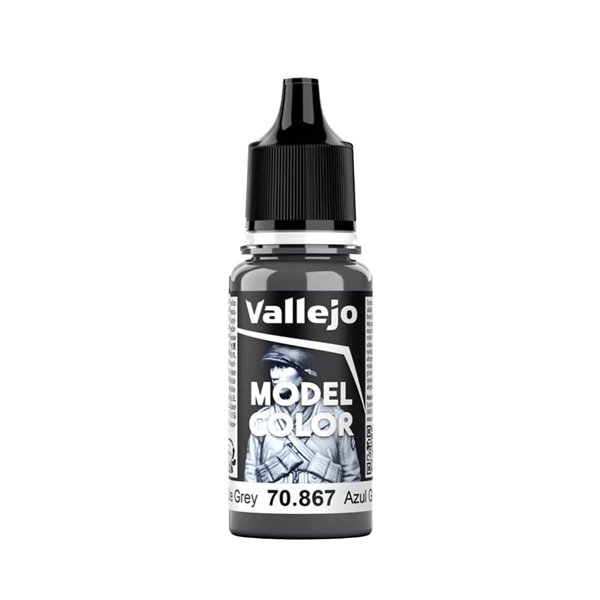 Vallejo Model Color: Dark Blue Grey (18ml)
