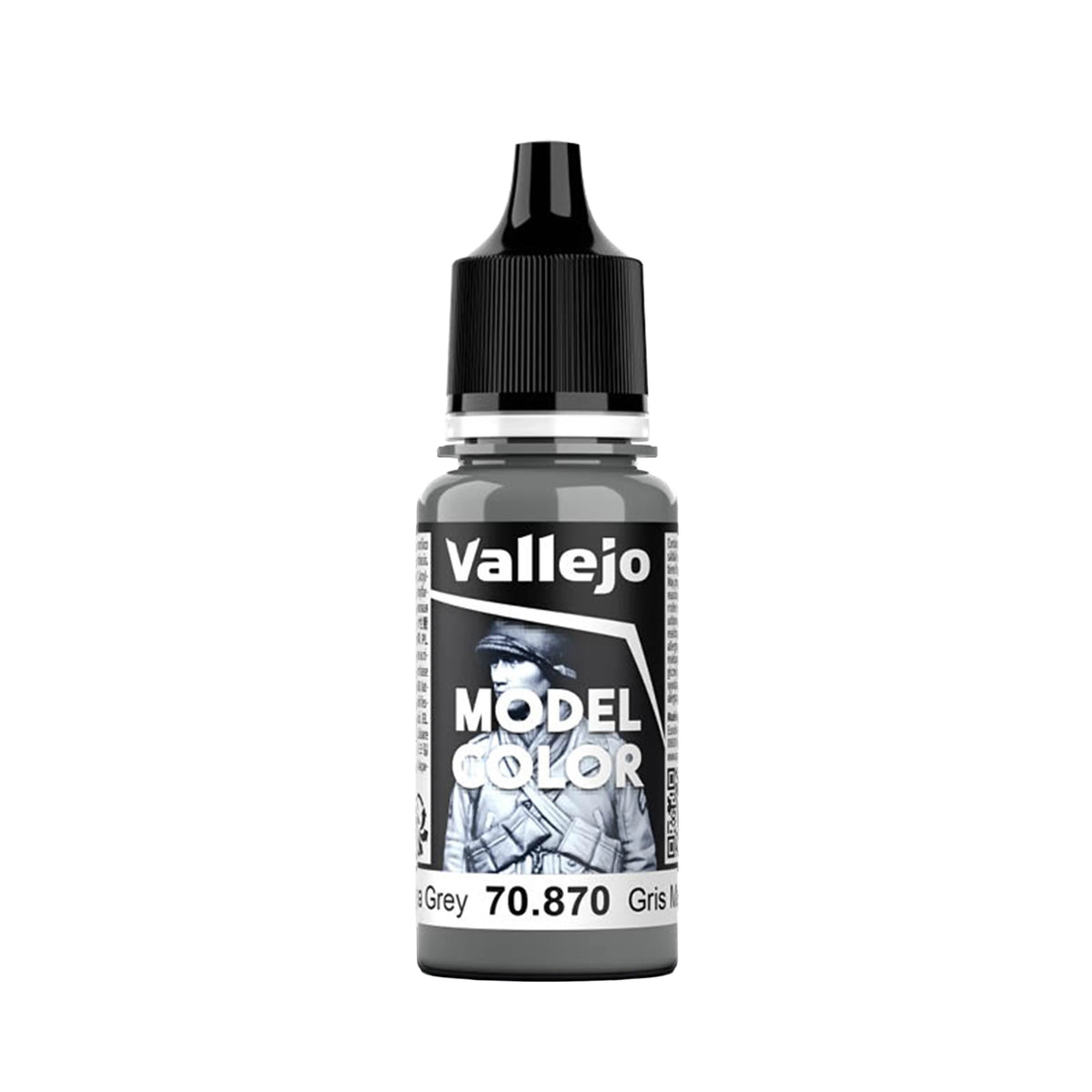Vallejo Model Color: Medium Sea Grey (18ml)