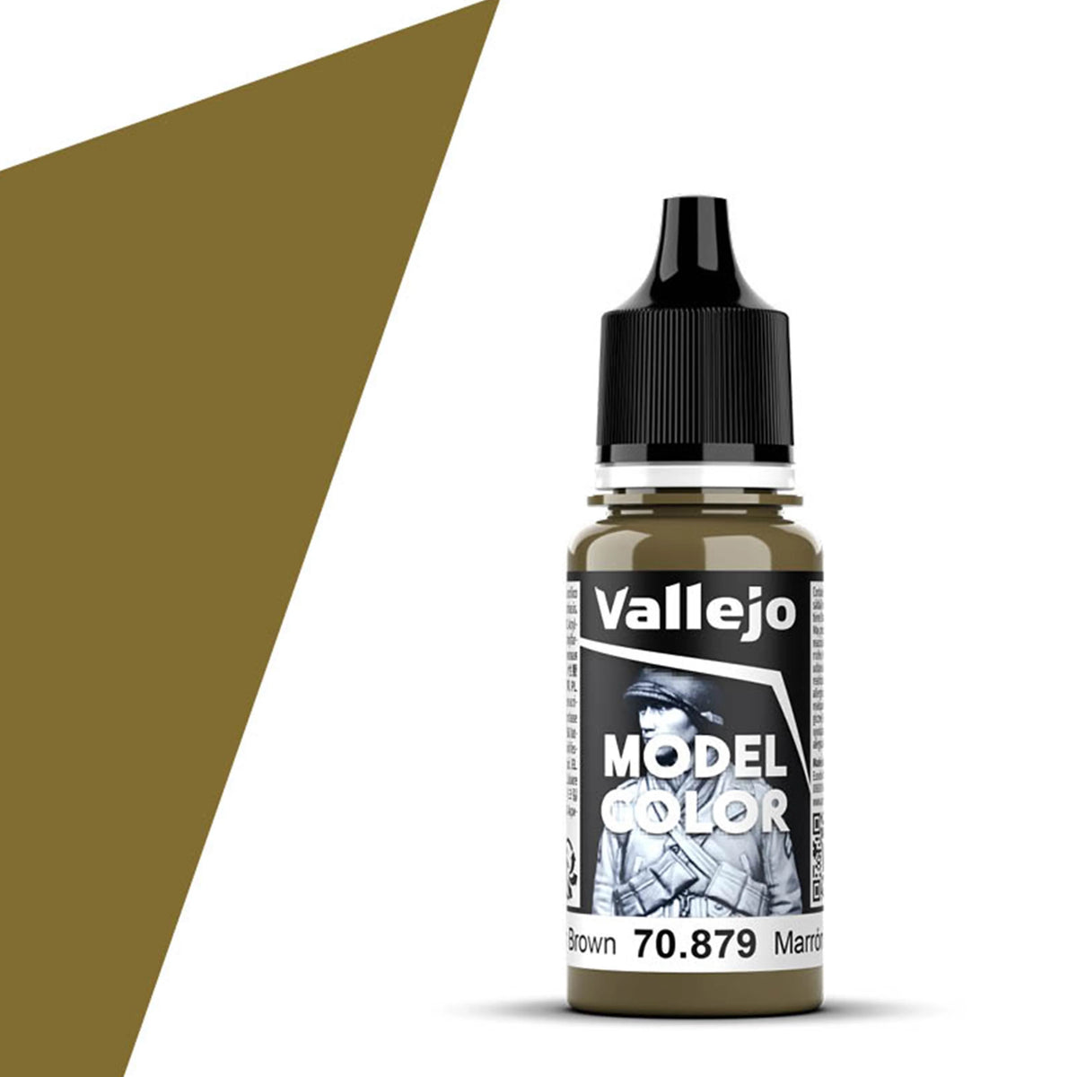 Vallejo Model Color: Green Brown (18ml)