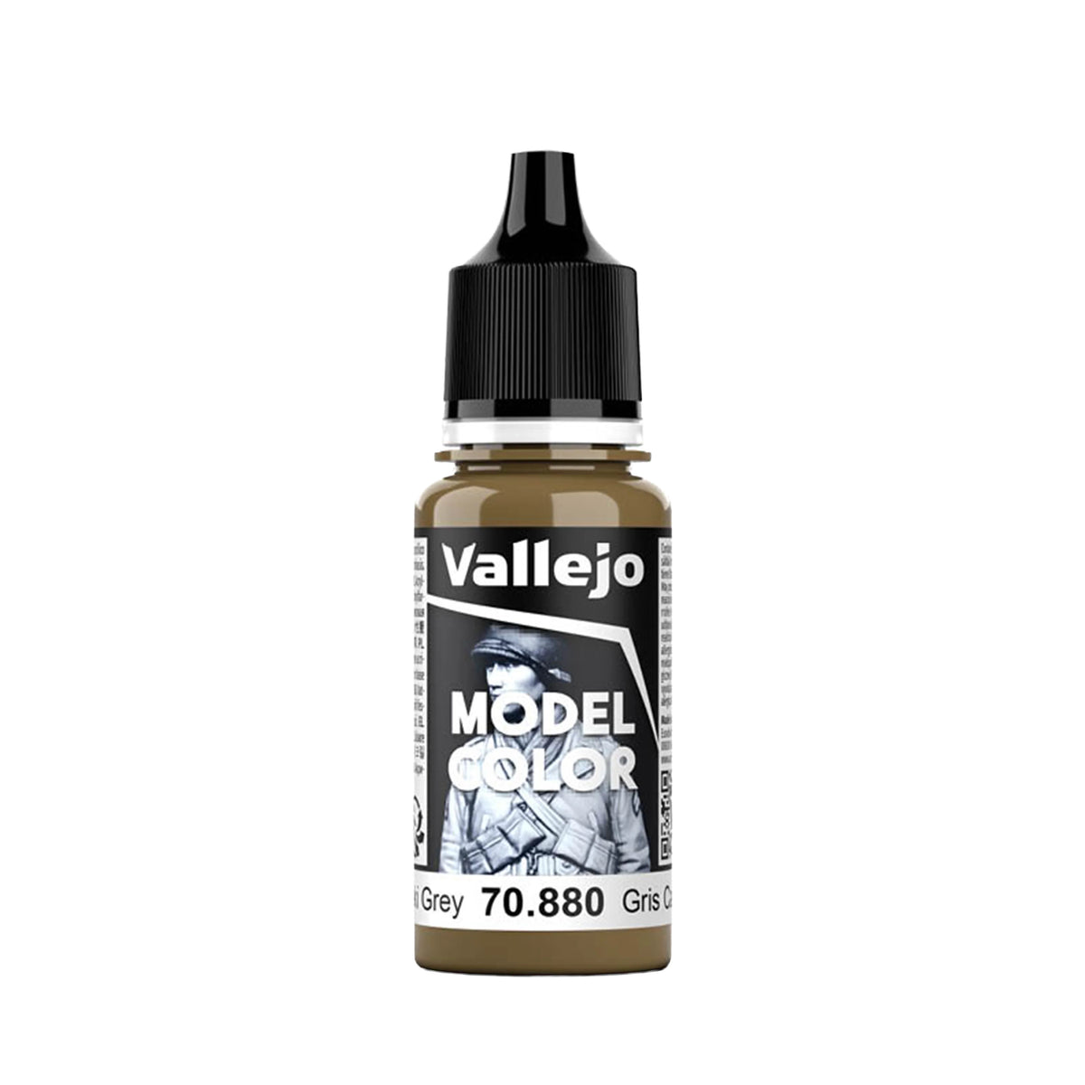 Vallejo Model Color: Khaki Grey (18ml)