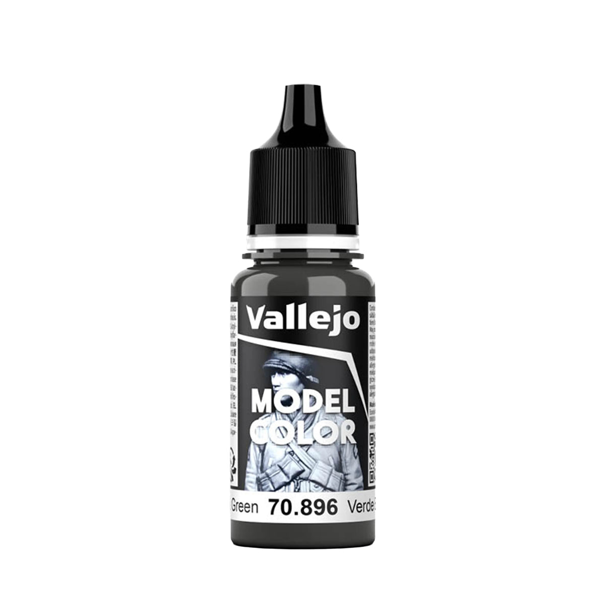 Vallejo Model Color: Extra Dark Green (18ml)
