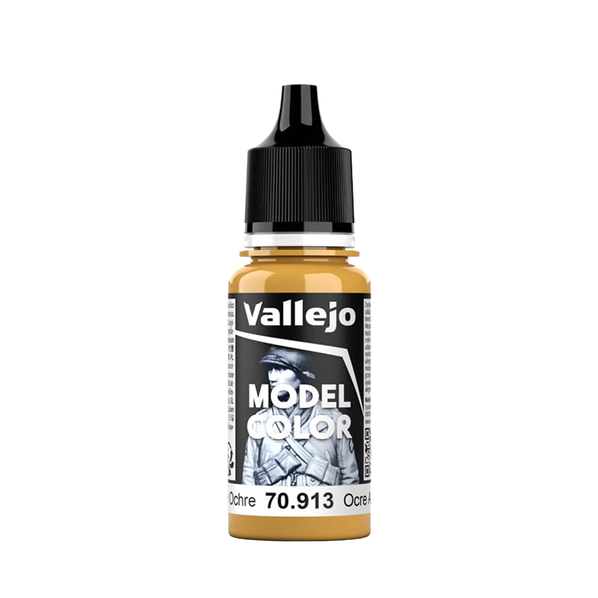 Vallejo Model Color: Yellow Ochre (18ml)