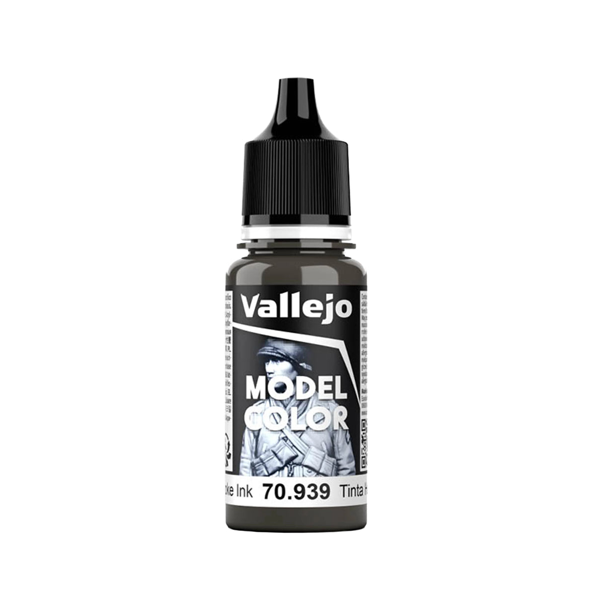 Vallejo Model Color: Smoke Ink (18ml)