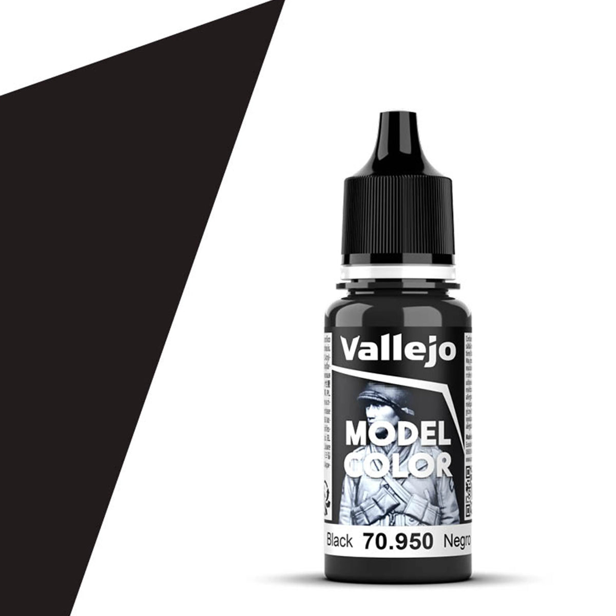 Vallejo Model Color: Black (18ml)