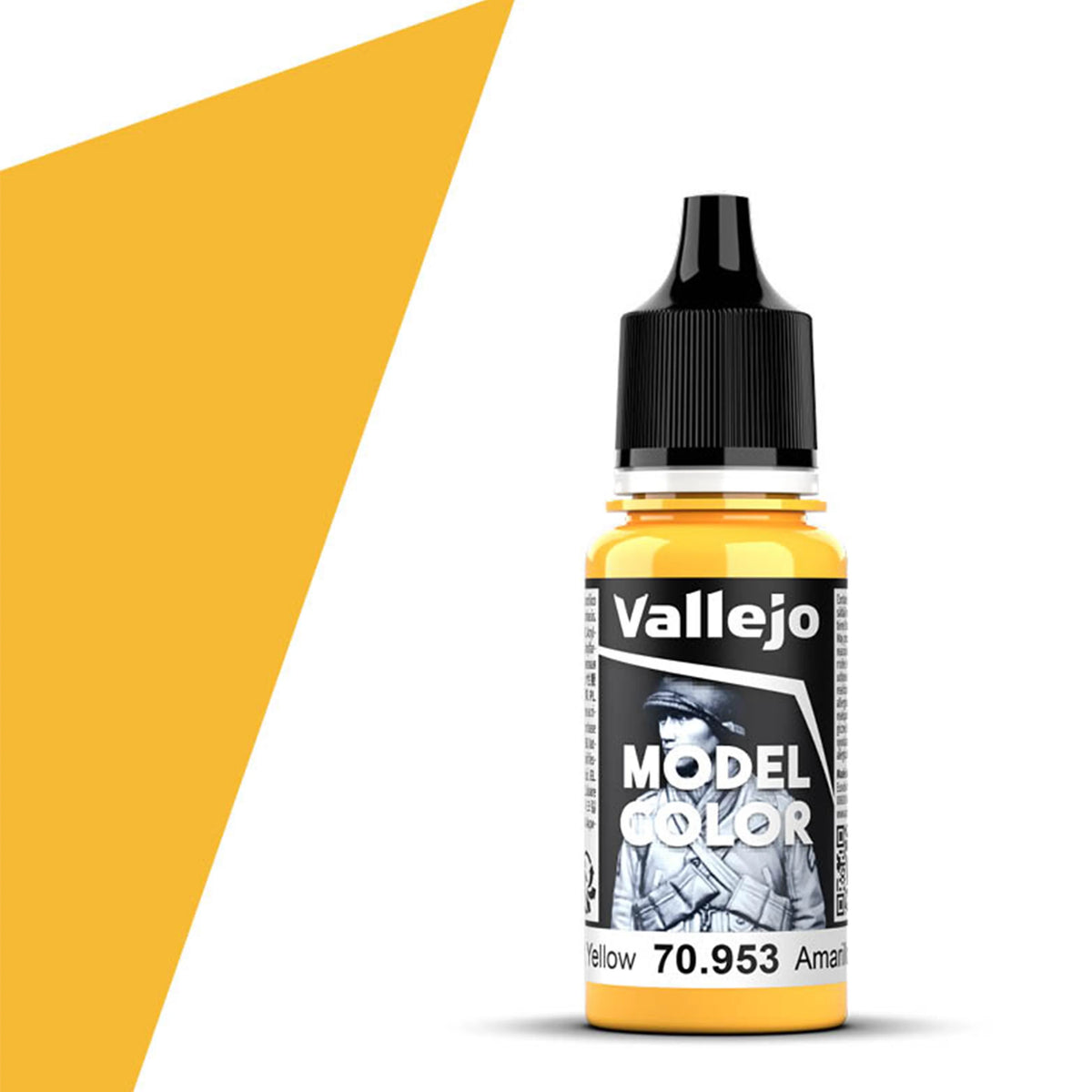 Vallejo Model Color: Flat Yellow (18ml)