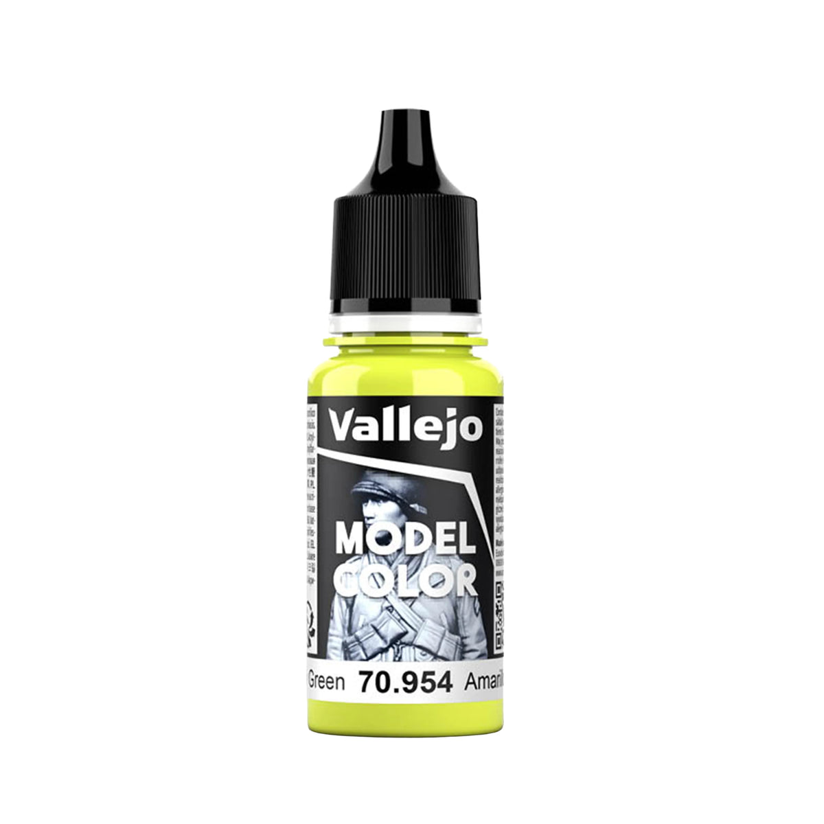 Vallejo Model Color: Yellow Green (18ml)