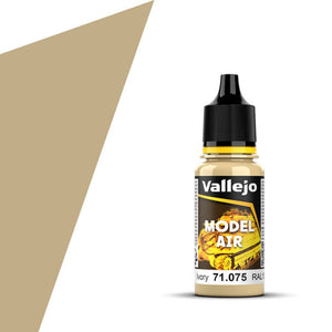 Vallejo Model Air: Ivory RAL1001 (18ml)