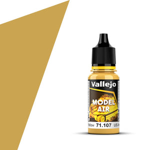 Vallejo Model Air: US Interior Yellow (18ml)