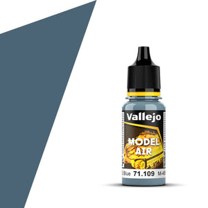 Vallejo Model Air: Faded P.R.U. Blue M-485 Blue Gray (18ml)